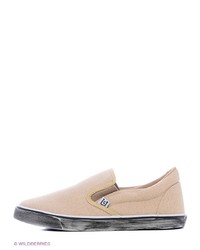 Мужские светло-коричневые слипоны от 4U