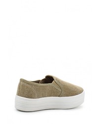 Женские светло-коричневые слипоны от Catherine