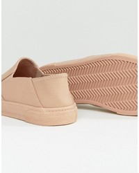 Женские светло-коричневые слипоны от Asos