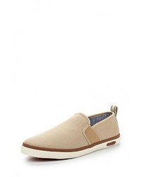 Мужские светло-коричневые слипоны от Gant