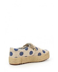 Женские светло-коричневые слипоны от Kylie