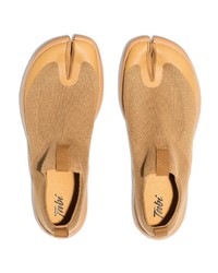 Мужские светло-коричневые слипоны от Tabi Footwear