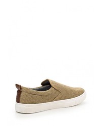 Мужские светло-коричневые слипоны от YMD