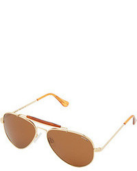 Светло-коричневые солнцезащитные очки