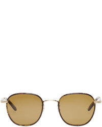 Мужские светло-коричневые солнцезащитные очки от Garrett Leight