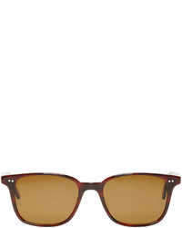 Мужские светло-коричневые солнцезащитные очки от Garrett Leight