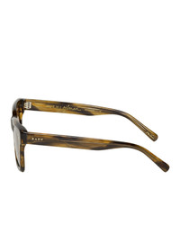 Мужские светло-коричневые солнцезащитные очки от Raen