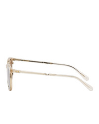 Мужские светло-коричневые солнцезащитные очки от Mr Leight