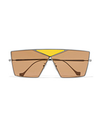 Женские светло-коричневые солнцезащитные очки от Loewe
