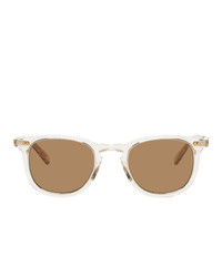 Мужские светло-коричневые солнцезащитные очки от Mr Leight