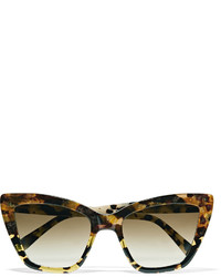 Женские светло-коричневые солнцезащитные очки от Prism