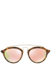 Женские светло-коричневые солнцезащитные очки от Ray-Ban