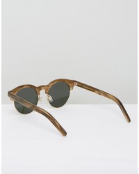 Мужские светло-коричневые солнцезащитные очки от Han Kjobenhavn