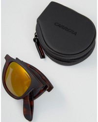 Мужские светло-коричневые солнцезащитные очки от Carrera