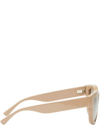 Мужские светло-коричневые солнцезащитные очки от Acne Studios