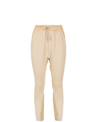 Женские светло-коричневые спортивные штаны от Haider Ackermann