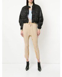 Женские светло-коричневые спортивные штаны от Haider Ackermann