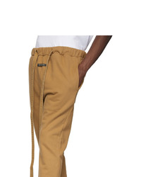 Мужские светло-коричневые спортивные штаны от Fear Of God