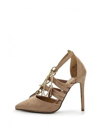 Светло-коричневые туфли от Exquily