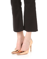 Светло-коричневые туфли от Stuart Weitzman