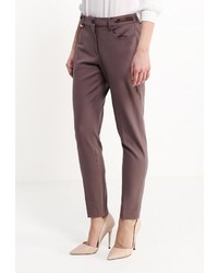 Светло-коричневые узкие брюки от Baon