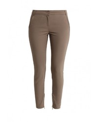 Светло-коричневые узкие брюки от Camomilla