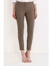 Светло-коричневые узкие брюки от Camomilla