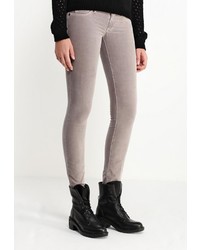 Светло-коричневые узкие брюки от Gas