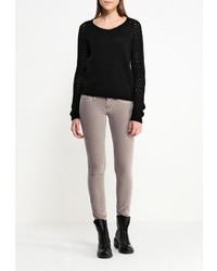 Светло-коричневые узкие брюки от Gas