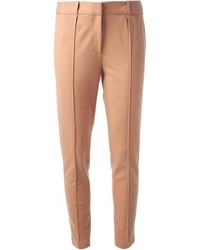 Светло-коричневые узкие брюки от Hoss Intropia
