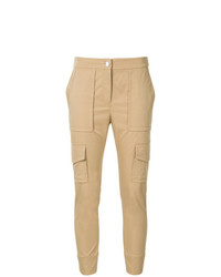 Светло-коричневые узкие брюки от Manning Cartell