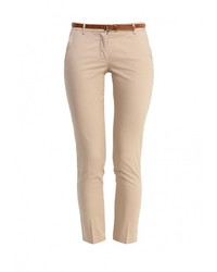 Светло-коричневые узкие брюки от Medicine