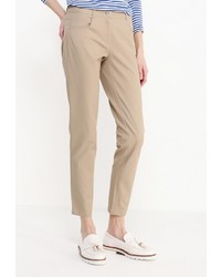 Светло-коричневые узкие брюки от Pennyblack