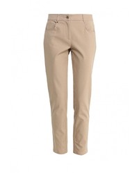 Светло-коричневые узкие брюки от Pennyblack