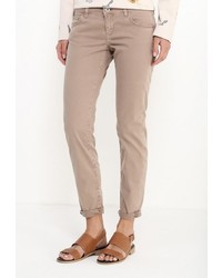 Светло-коричневые узкие брюки от Rifle
