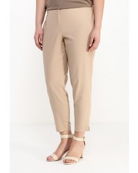 Светло-коричневые узкие брюки от Silver String