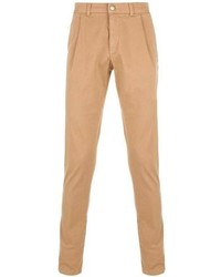 Светло-коричневые узкие брюки от Societe Anonyme