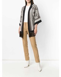 Светло-коричневые узкие брюки от Etro