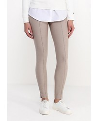 Светло-коричневые узкие брюки от Tommy Hilfiger