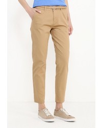Светло-коричневые узкие брюки от Top Secret