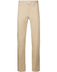 Мужские светло-коричневые хлопковые брюки от Cerruti