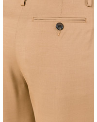 Женские светло-коричневые шерстяные брюки от Aalto