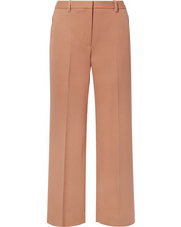 Женские светло-коричневые шерстяные классические брюки от The Row