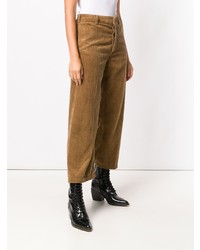 Светло-коричневые широкие брюки от Department 5