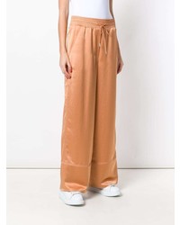 Светло-коричневые широкие брюки от Off-White