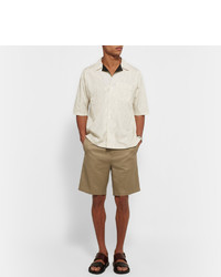 Мужские светло-коричневые шорты от Acne Studios