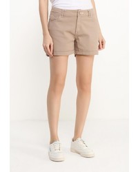 Женские светло-коричневые шорты от Camomilla