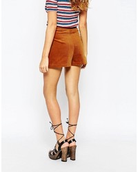 Женские светло-коричневые шорты от Asos