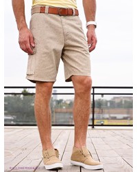 Мужские светло-коричневые шорты от Iuter
