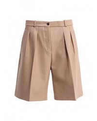 Женские светло-коричневые шорты от Jil Sander Navy